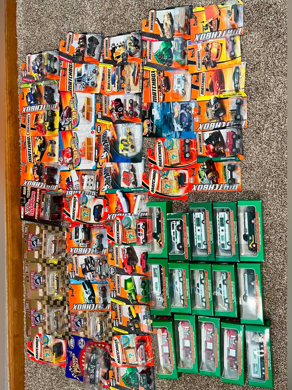 Lot of Matchbox , HESS, NASCAR, Hot Wheels